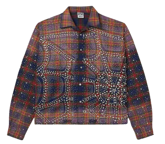 Vale Purple Fever Flannel