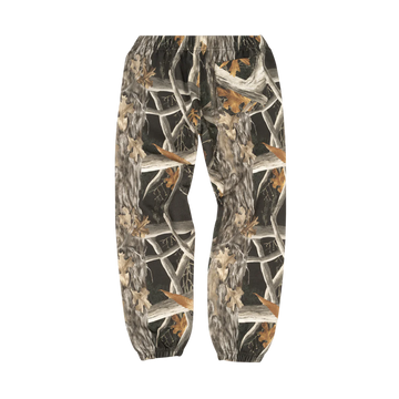 Bravest Tree Camo Sweatpants Black