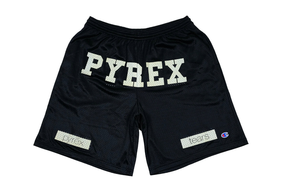 Denim Tears Pyrex Tears Shorts Black