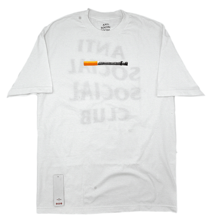 Anti Social Social Club Cig Tee White