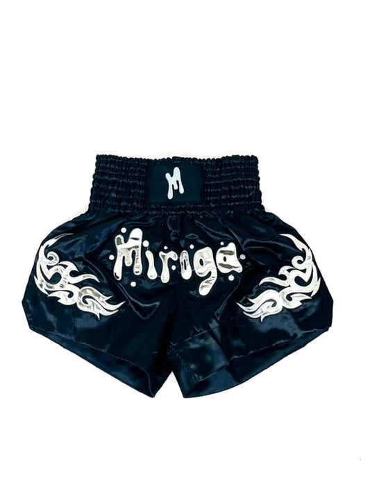 Miroga Chain Silver Short Black