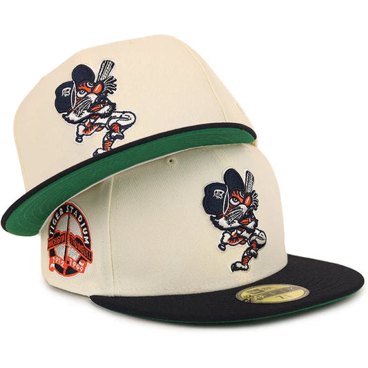 Detroit Tigers Tiger Stadium Fitted Hat