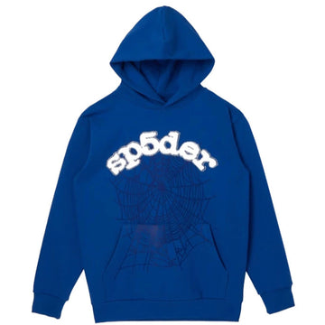 Spider Worldwide Hoodie Blue