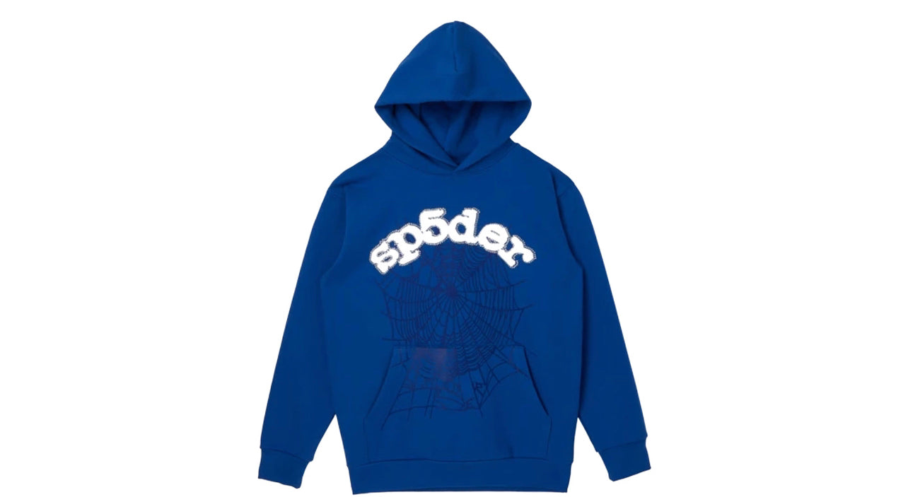 Spider Worldwide Hoodie Blue