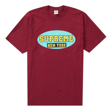 Supreme New York Tee Cardinal
