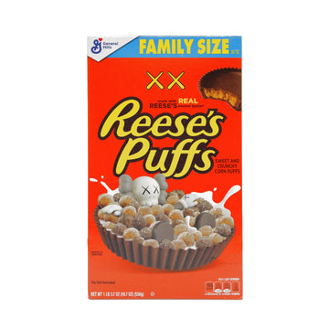 Kaws x Reese’s Puff Cereal