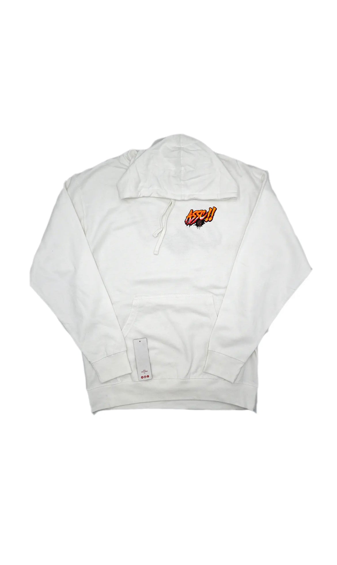 Anti Social Social Club Motor Sport Hoodie White