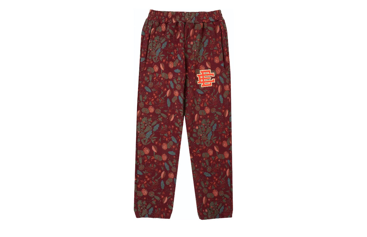 Eric Emanuel ® AOP Sweatpant Maroon Floral