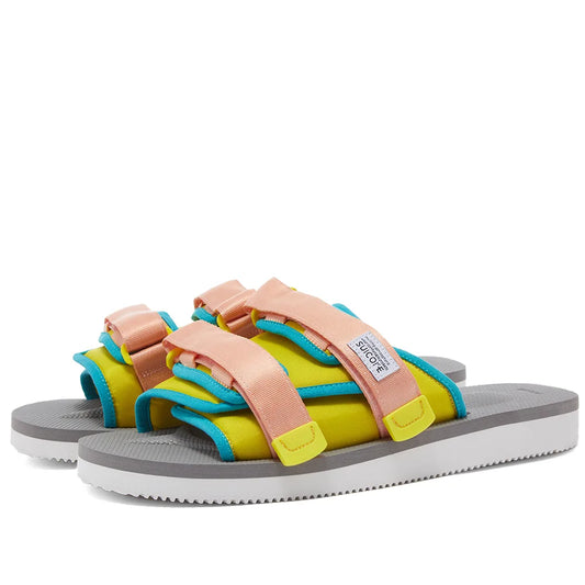 Suicoke Moto Cab Sandal Yellow/Grey