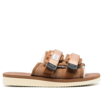 Suicoke Moto Cab Sandal Brown Fur