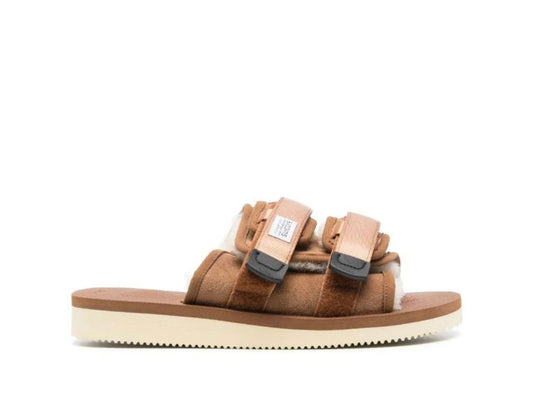 Suicoke Moto Cab Sandal Brown Fur